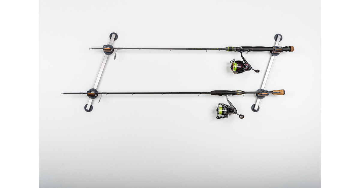 ALLLGA wall mounted fishing rod holder